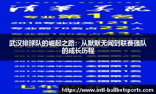 武汉排球队的崛起之路：从默默无闻到联赛强队的成长历程
